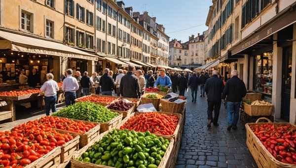 Les marchés de bayonne : où trouver les meilleurs produits locaux